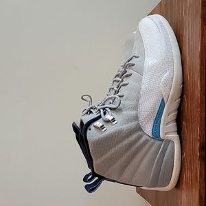 Nike Air Jordan 12 Retro Grey University Blue Sz 12